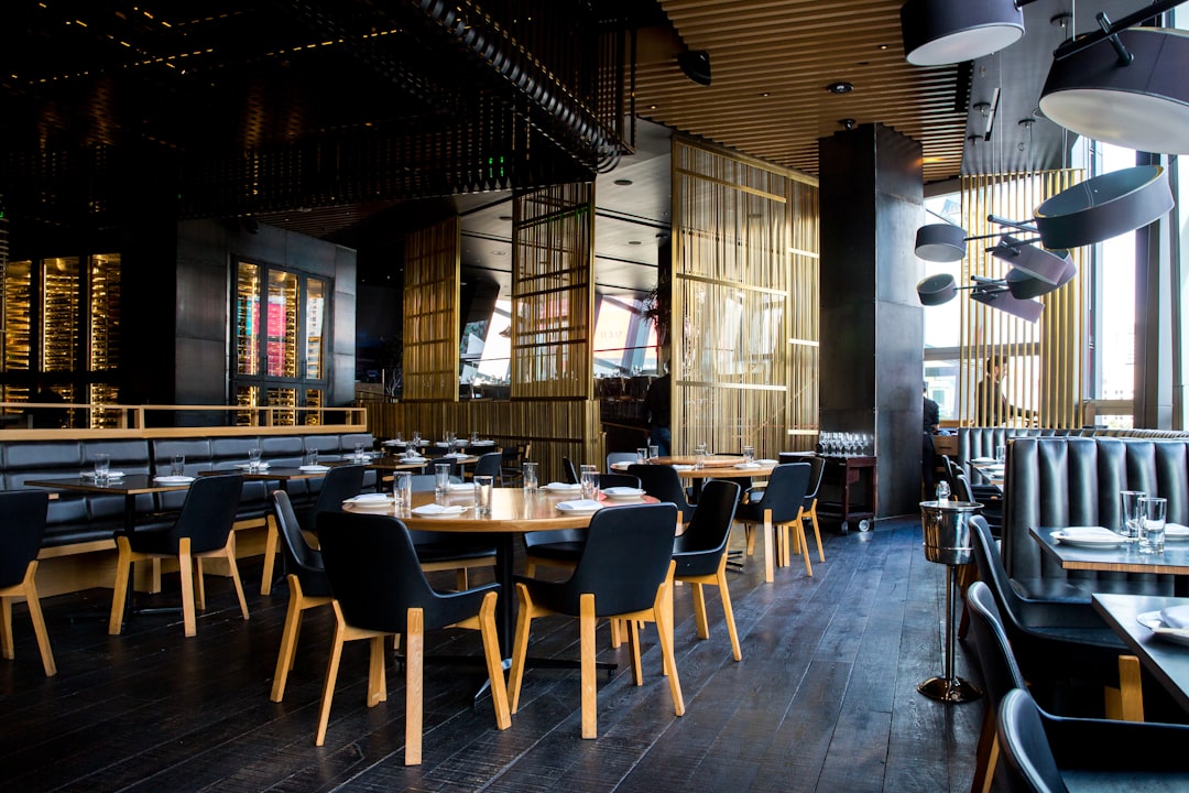 Modern restaurant interior