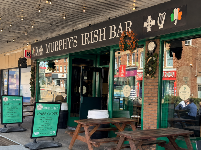 Exterior of Murphy’s Irish Bar in Ormskirk