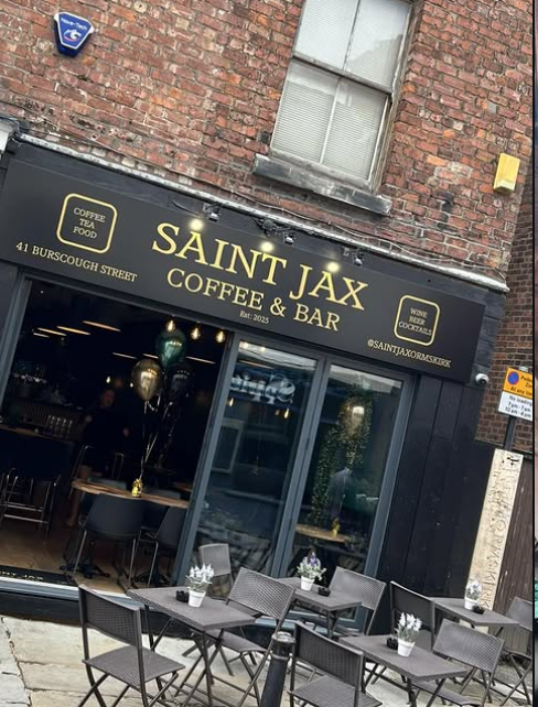 Saint Jax Coffee and Bar on Burscough Street, Ormskirk