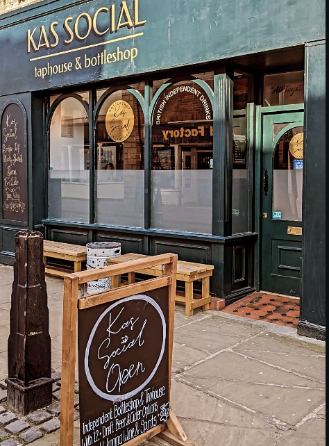 Kas Social tap house and bottleshop in Ormskirk