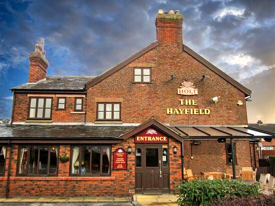 Exterior of The Hayfield pub in Ormskirk