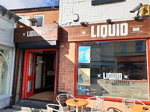 Exterior of Liquid Bar in Ormskirk